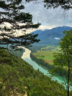 Foto von Manuela Unger entlang der Tour