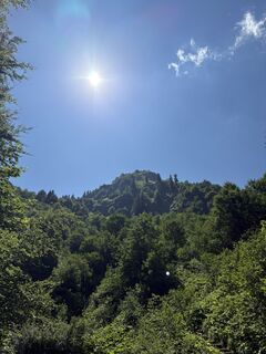 Photo de Egon Dullinger le long du parcours