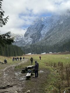 Foto von Adrian Słoniewicz entlang der Tour