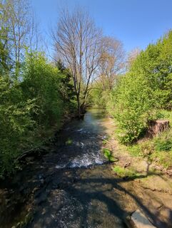 Zdjęcie z Klaus Hertle wzdłuż trasy