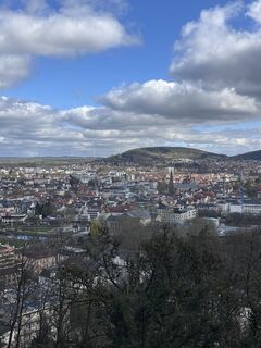 Foto von Antje entlang der Tour