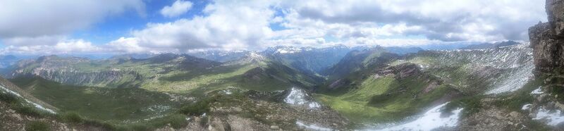Photo de Samuel le long du parcours