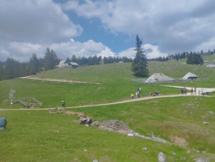 Zdjęcie z Andrej Meštrović wzdłuż trasy