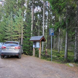 Parkplatz für die Heinisuon-Runde.