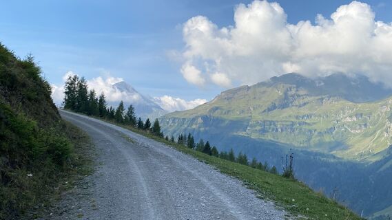 Foto von Juliane Messner entlang der Tour