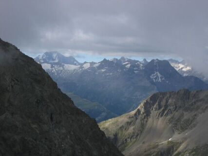 Aufstieg in Richtung Piz Julier