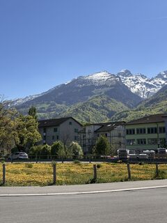 Zdjęcie z Cyrill Bischof wzdłuż trasy