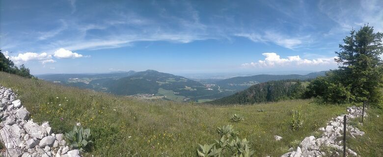 Foto von Adrien Garniron entlang der Tour