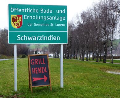 Urlaub in Schwarzindien, - sogar mit Grillhenderl aus der Region!