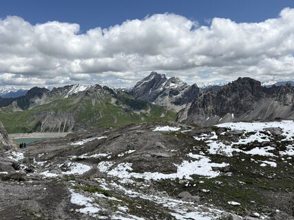 Fotografia z Herbert Sallinger na trase