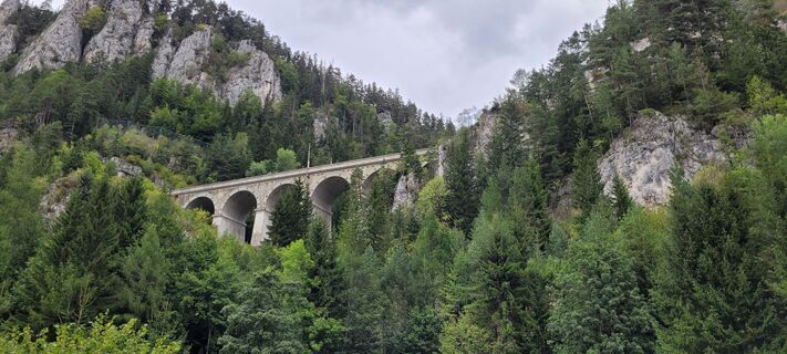 Foto von Nicky entlang der Tour