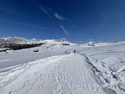 Photo de Petra Egger le long du parcours