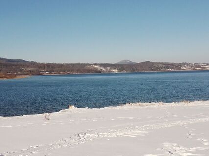 Winter am Berzdorfer See, Görlitz