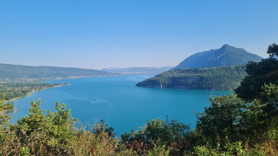 Foto von Amandine Carli entlang der Tour