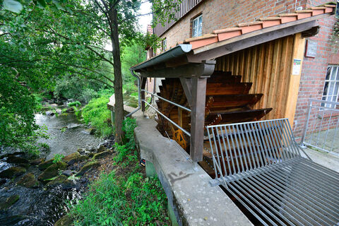 Mühlenrad Wassermühle Wahrenholz