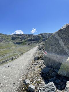 Foto von Christiane Papp entlang der Tour