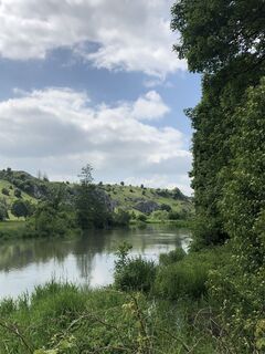 Photo de Johanna Arpagaus le long du parcours