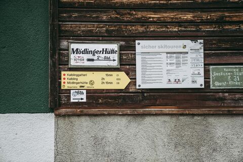 Hier geht´s zur Mödlingerhütte!