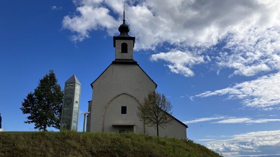 Foto von Albert Neuwirt entlang der Tour