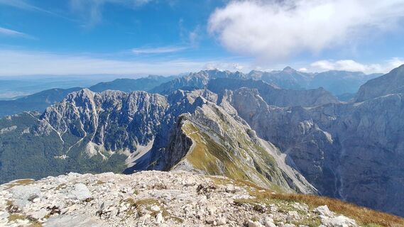 Foto von Enikő entlang der Tour