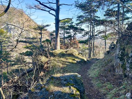 Foto von Maria Braunmüller entlang der Tour