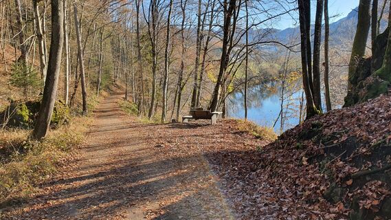 2.6 km Rastplatz an der Ybbsbeuge vor Gstadt / Schütt