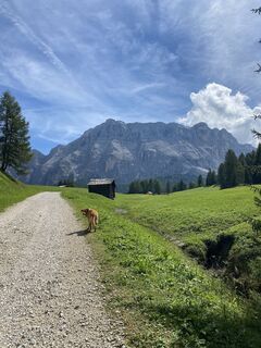 Foto von Dagmar Gaertner entlang der Tour