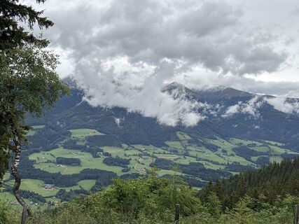 Foto von isabella Köck entlang der Tour