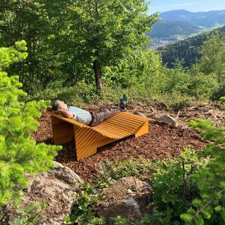 Himmelsliege beim Aussichtspunkt neben der Willy-Kern-Hütte