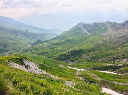 Wanderung auf dem Murmeltiersteig