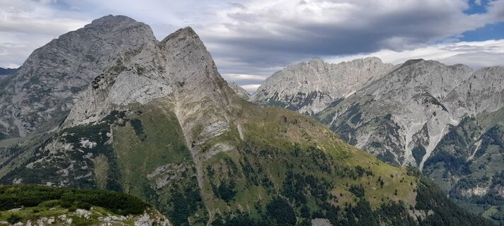 Foto de Luigina Battaglia a lo largo del recorrido