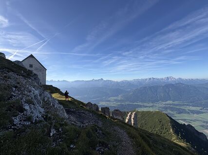Photo de Reinhold Friedl le long du parcours