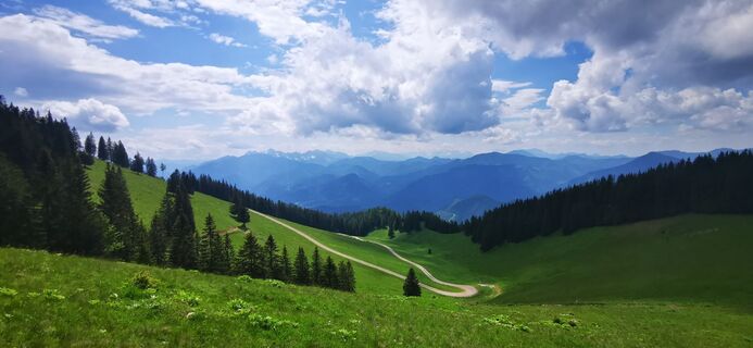 Foto von Klaus Lehner entlang der Tour