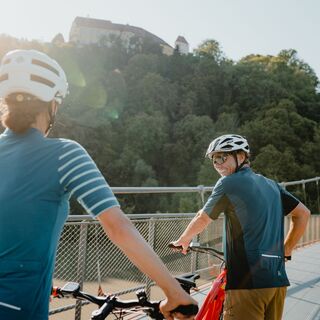 Radtour Innradweg Brücke Wernstein