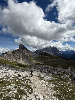 Foto von Pawel Meus entlang der Tour