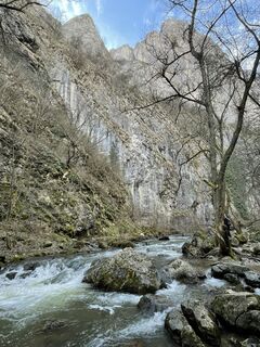 Foto von Enikő Pap entlang der Tour