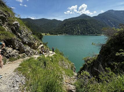 Foto von Gerhard Piglmann entlang der Tour