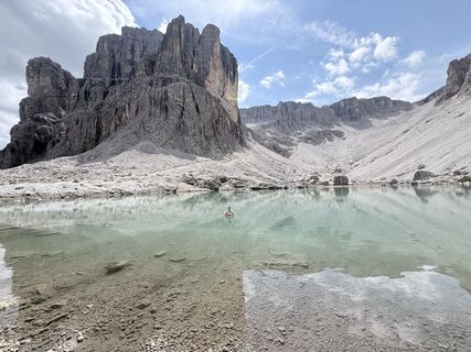 Foto von michele angelini entlang der Tour