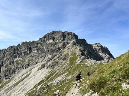 Foto de Norbert Herbig a lo largo del recorrido