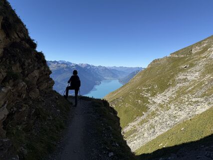 Foto von Rico Vincenz entlang der Tour