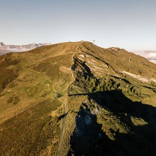 Gratwanderung zwischen Piz Mundaun und Péz Sezner