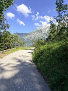 Foto von Matej Koncina entlang der Tour