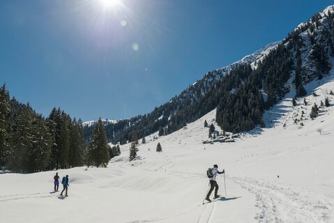 Wildschönau Schönanger Kundlalm Schneeschuhwanderung