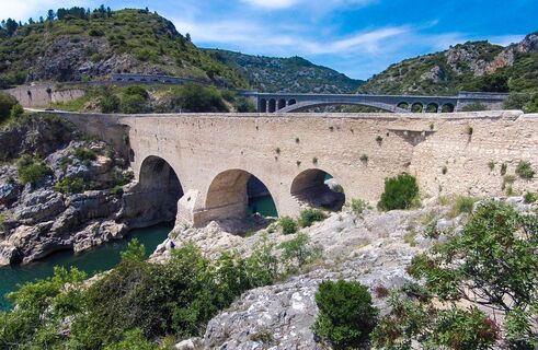 Le Pont du Diable auf der Hérault - E Brendle 1