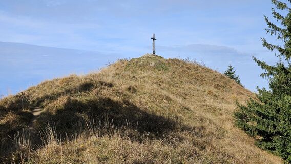 Photo de Christian Thomas le long du parcours
