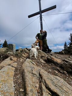 Foto von Angelika Raffer entlang der Tour