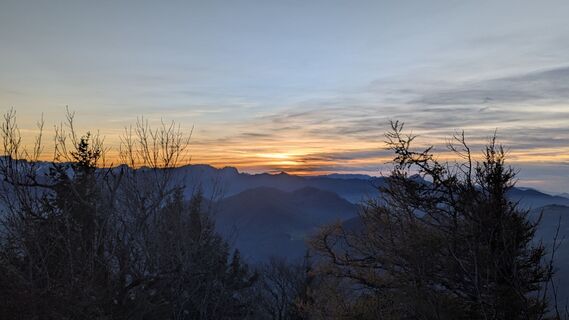 Photo de W.K. le long du parcours