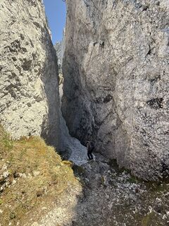 Photo de Gregor Schalhorn le long du parcours