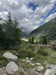 Foto von Oskar Vogel entlang der Tour
