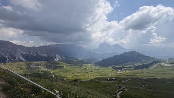 Foto von Samuel entlang der Tour